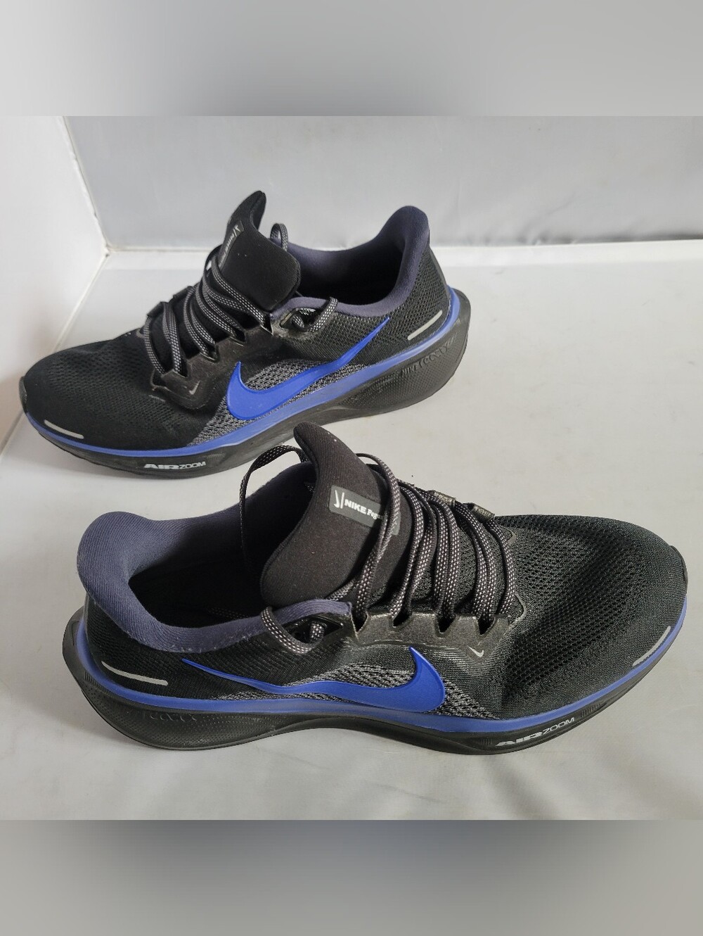 Men's Nike Vomero 18 Black/Royal Blue Running Shoes 2026 Size 12.5